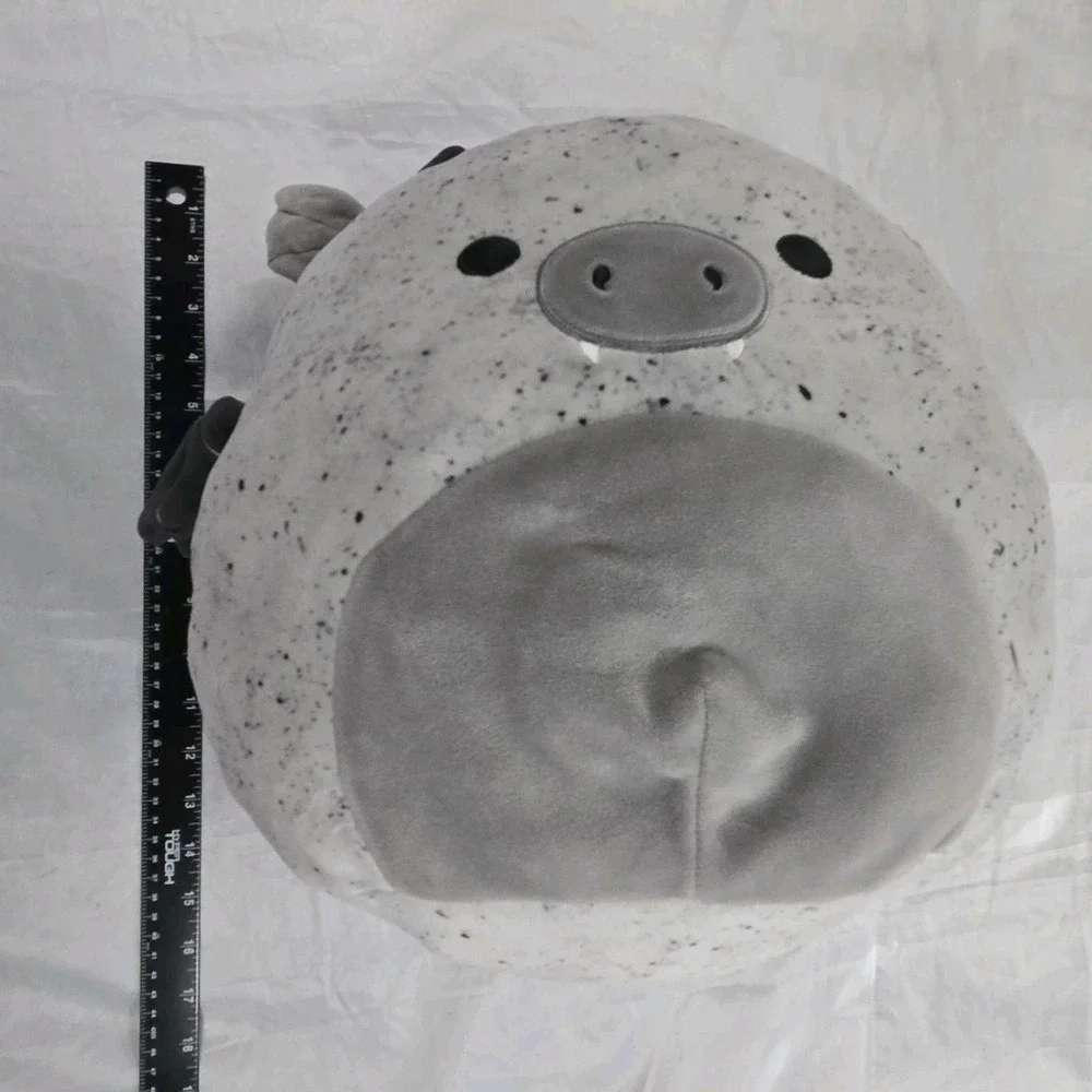 Squishmallows Gio Gray Bat Halloween Plush Large 14